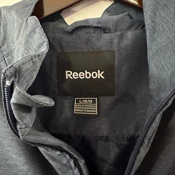 SUPER BOWL XLV WINDBREAKER JACKET Reebok Men’s Large - Picture 3 of 15